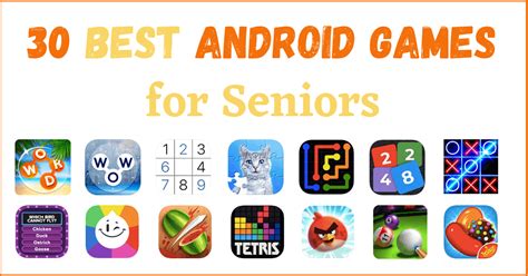 tablet games for seniors|30 Best Android Games for Seniors in 2023.
